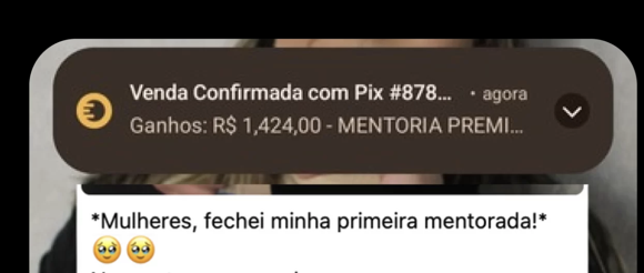 Venda confirmada — depoimento de Isabela
